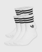 Adidas 3S CREW S 6P White Mens Sock