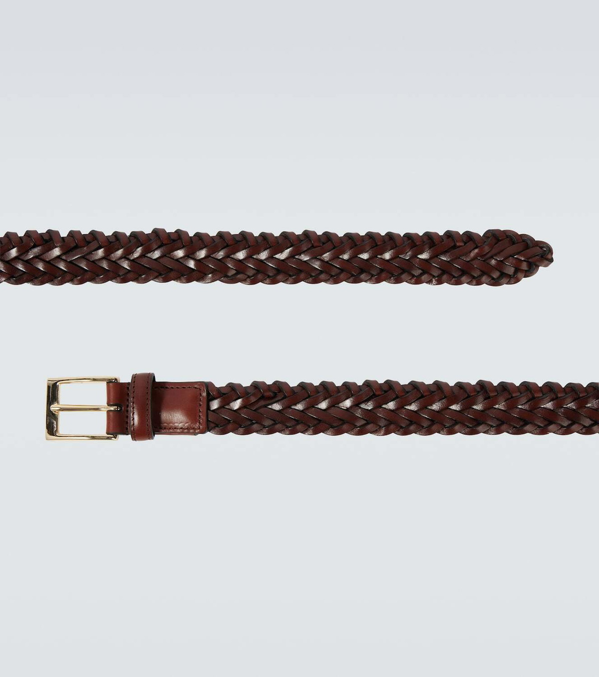 Lardini Braided leather belt