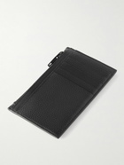 Balenciaga - Logo-Print Embossed Full-Grain Leather Cardholder