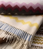 Missoni Clifford Zigzag wool-blend throw