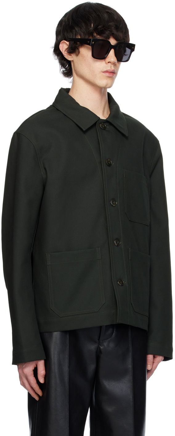 Nanushka Black Saon Jacket