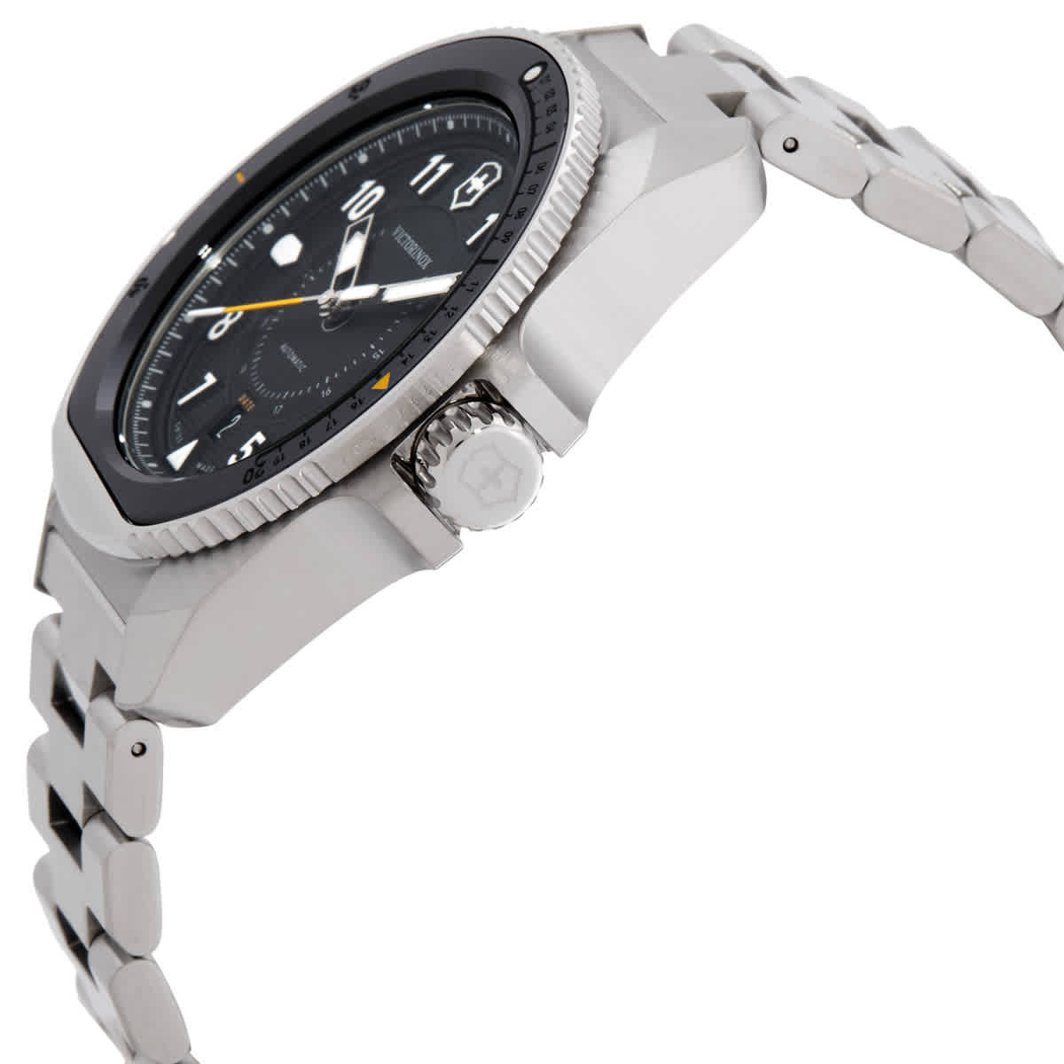 Victorinox Journey 1884 Automatic Black Dial Mens Watch 241981