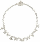 Vasiliki Silver Kelp Necklace