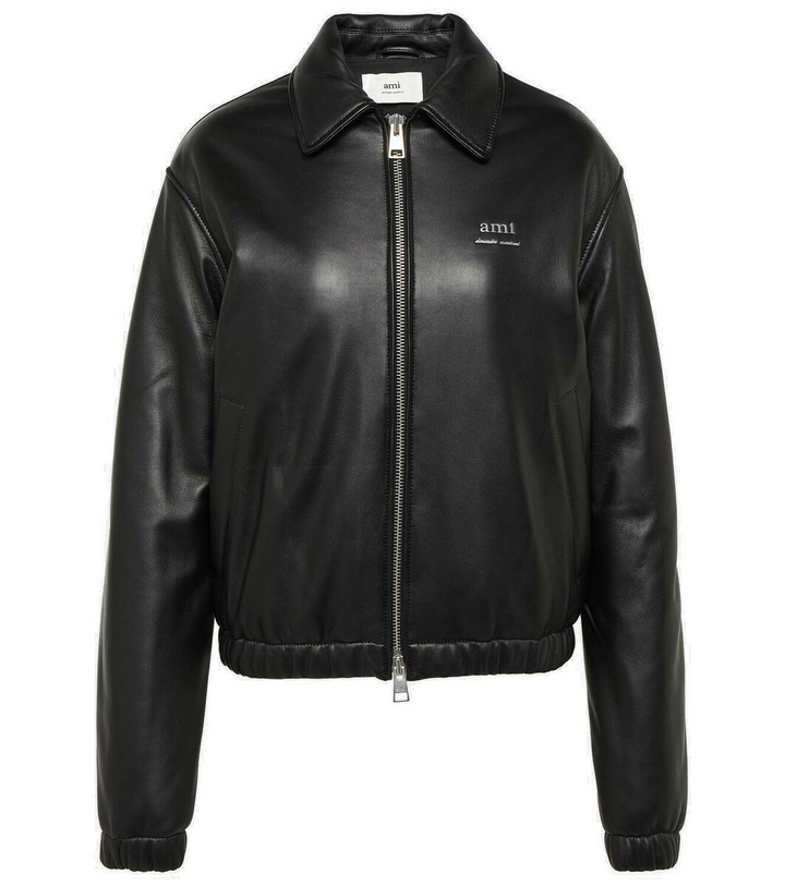 Photo: Ami Paris Leather jacket