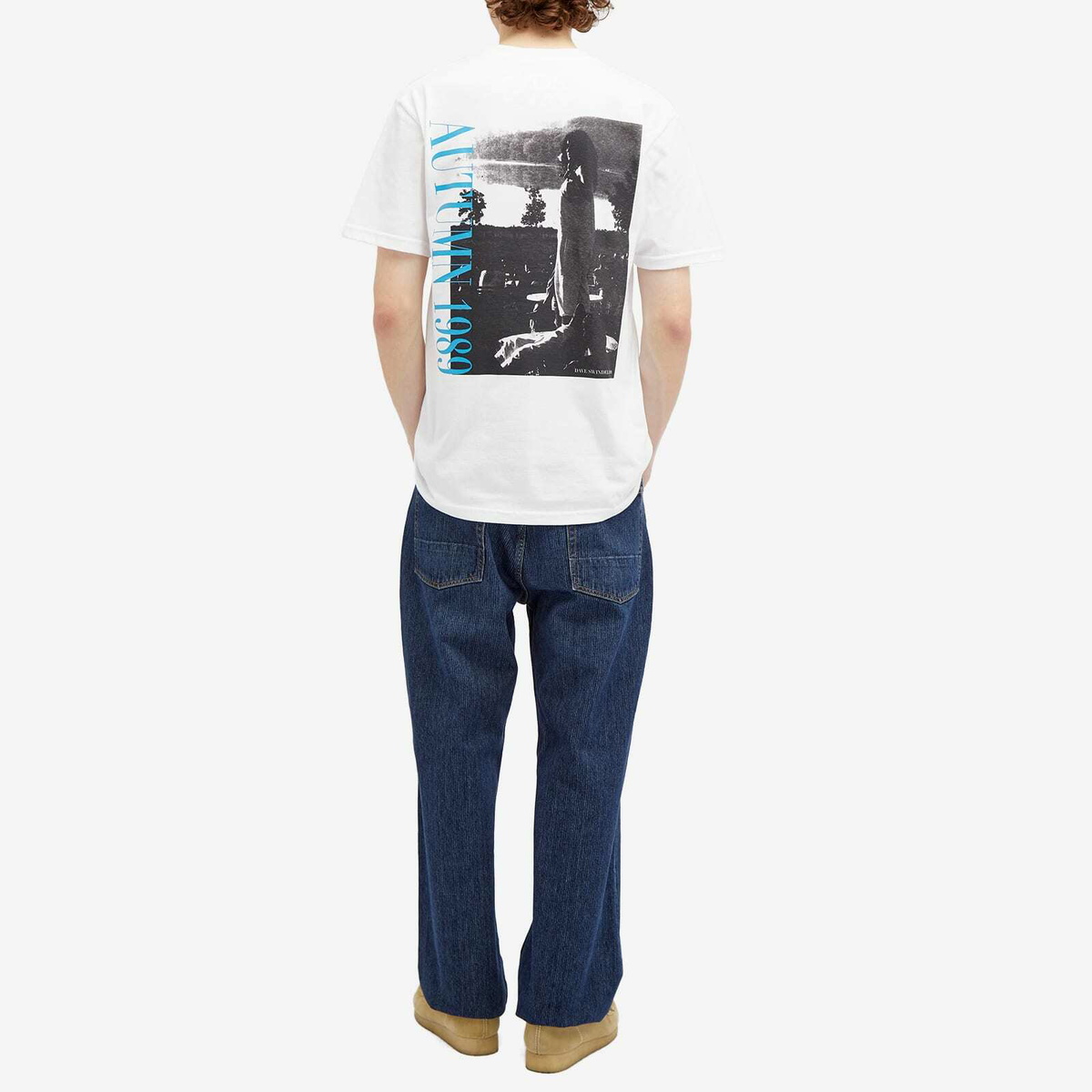 Boys Own Men's Dave Swindell's Photographic Print T-Shirt in White