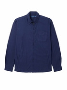 Polo Ralph Lauren - Garment-Dyed Cotton Oxford Shirt Jacket - Blue