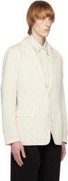 Dries Van Noten Off-White Casual Blazer