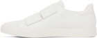 At.Kollektive White Isaac Reina Edition Double Strap Sneakers