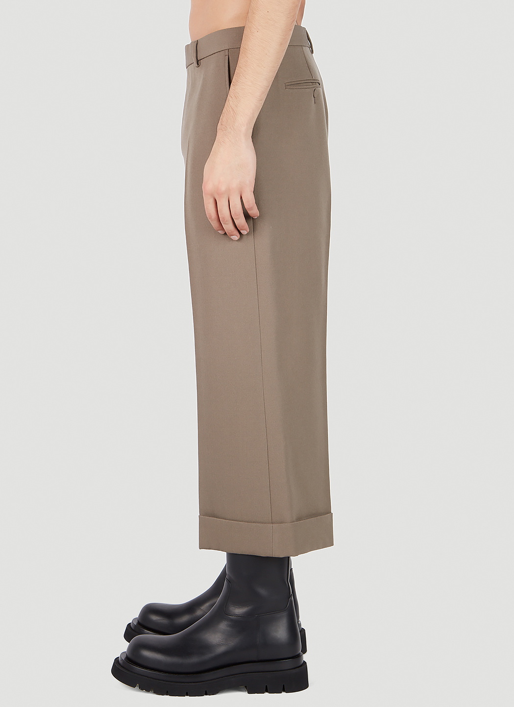 Gucci Cropped Wide Leg Pants Gucci