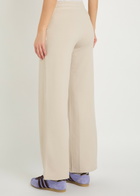Vuori Halo Essential Wide-leg Jersey Sweatpants Ecru