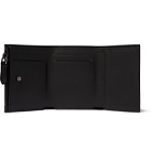 Ermenegildo Zegna - Textured-Leather Trifold Wallet - Black