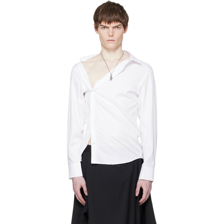Photo: HODAKOVA White Asymmetric Shirt