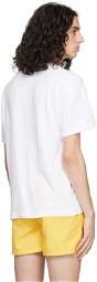 Carne Bollente White Embroidered T-Shirt