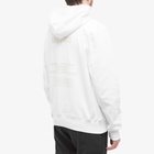 Helmut Lang Men's Ski Pass Logo Popover Hoody in White