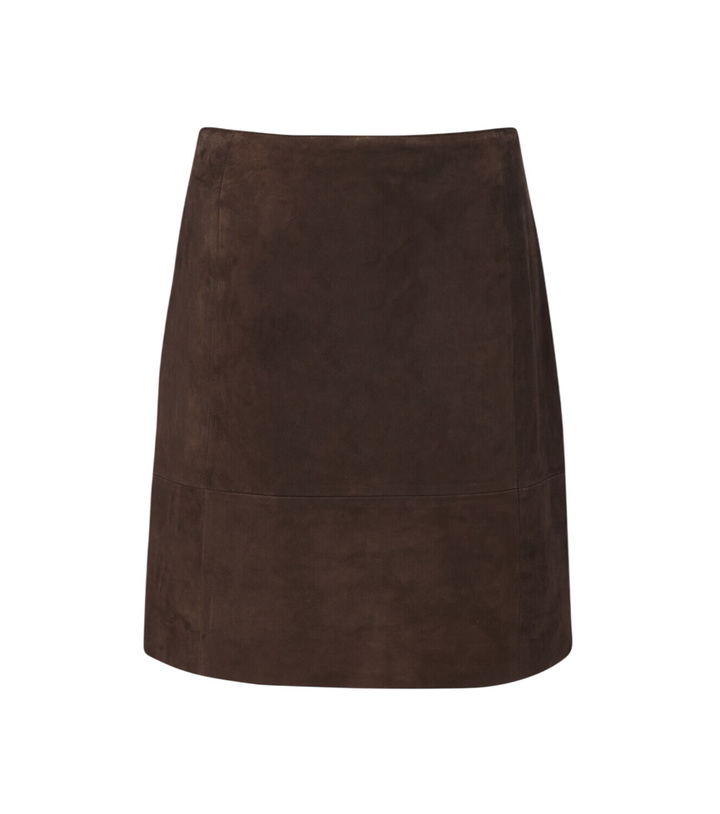 Photo: Vince Suede miniskirt