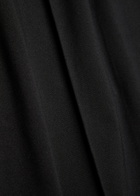 Wardrobe.nyc Pintucked Jersey Trousers Black
