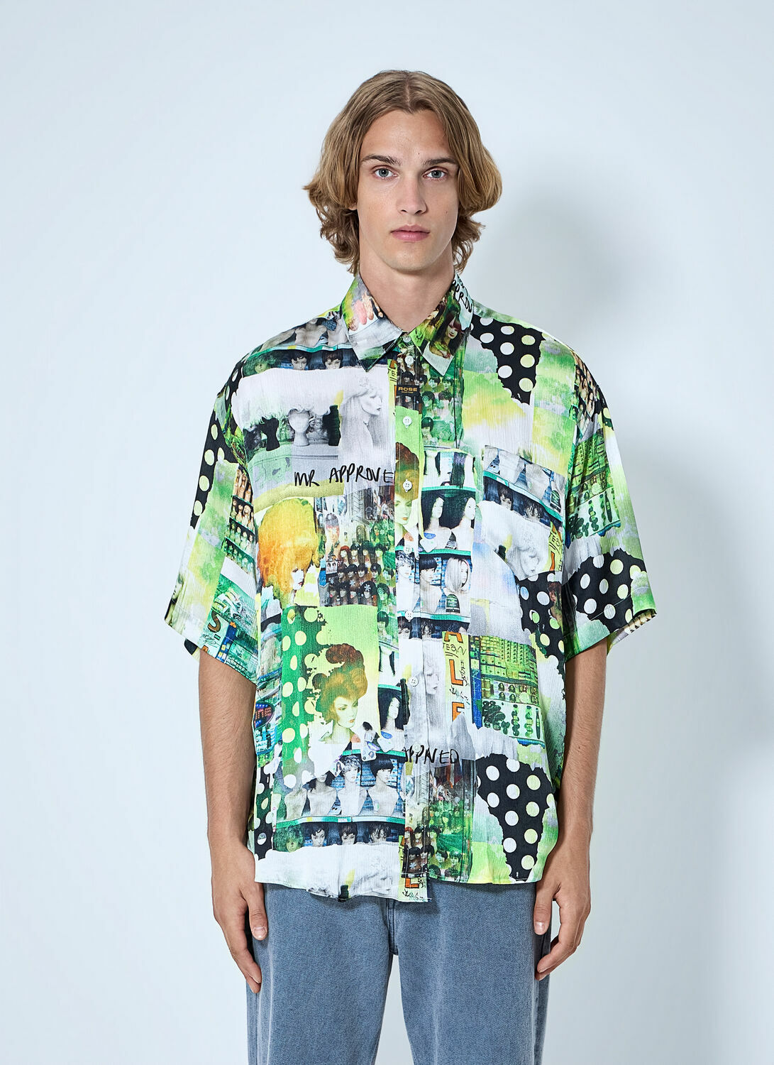 Martine Rose Boxy Wrap Shirt
