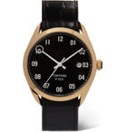 Tom Ford Timepieces - 002 40mm 18-Karat Gold and Alligator Watch - Black