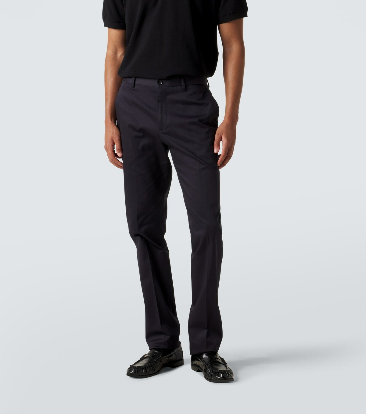 Etro Cotton-blend slim pants