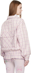 Sandy Liang Pink Papas Jacket