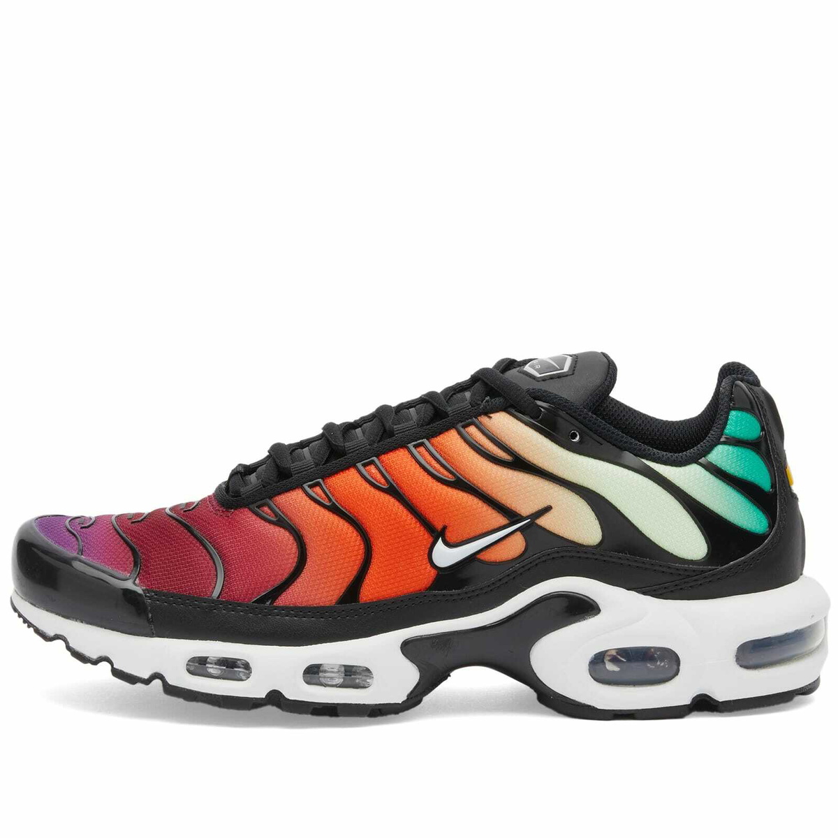 Nike Women's W Air Max Plus Sneakers in Black/White Viotech Nike