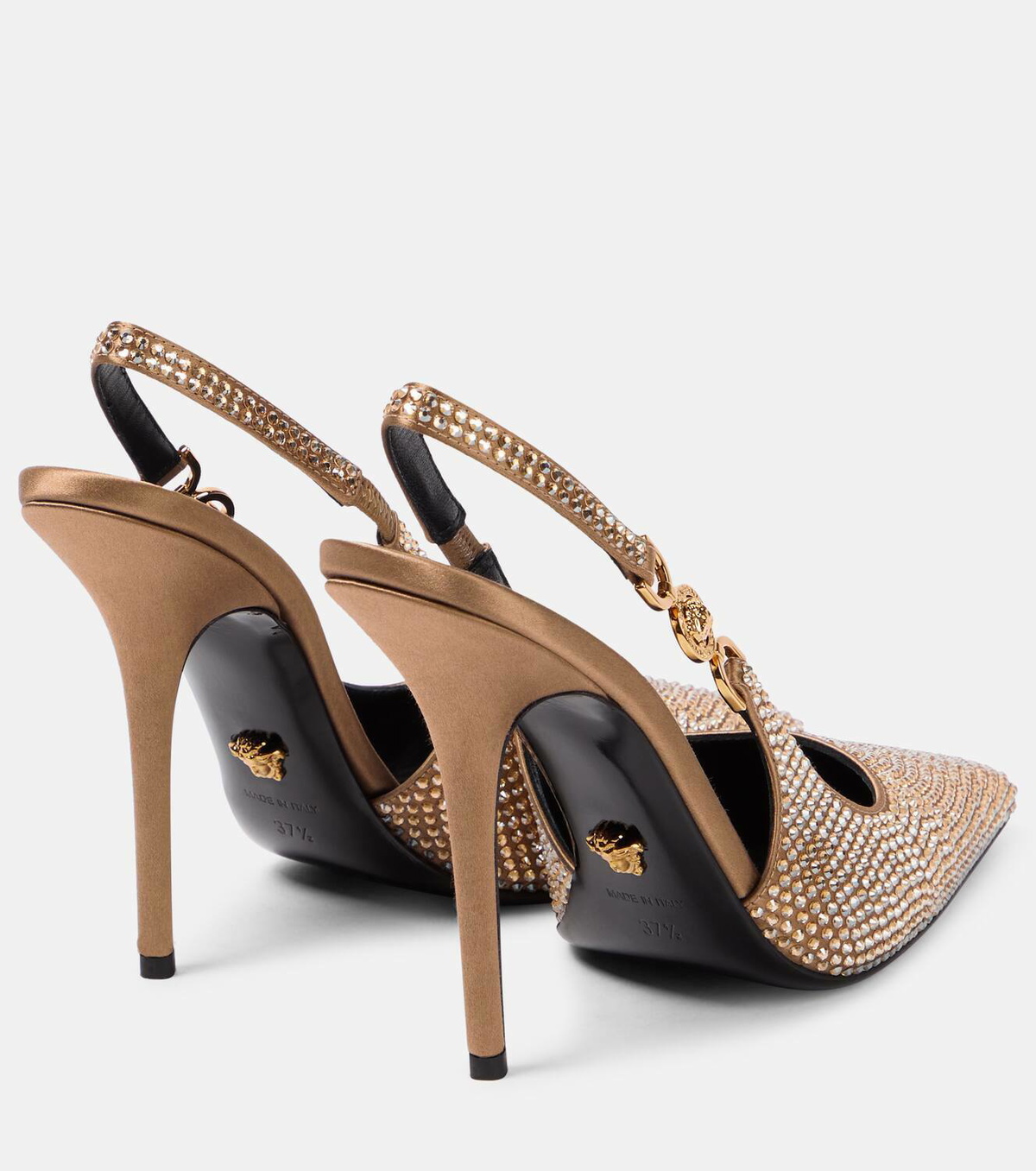 Versace Medusa '95 crystal-embellished pumps Versace