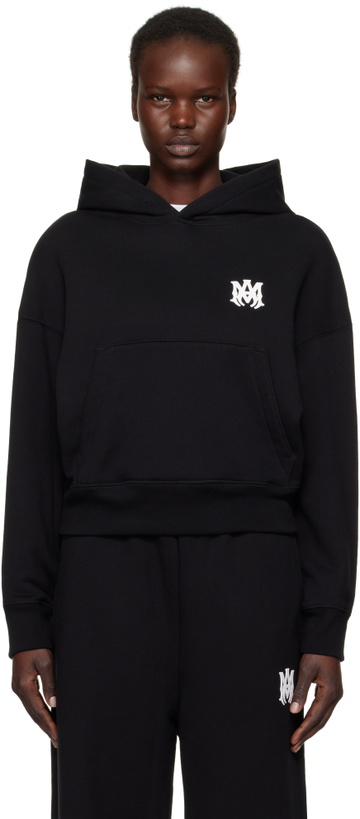 Photo: AMIRI Black MA Core Logo Hoodie