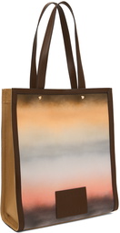 Paul Smith Khaki Airbrush Tote