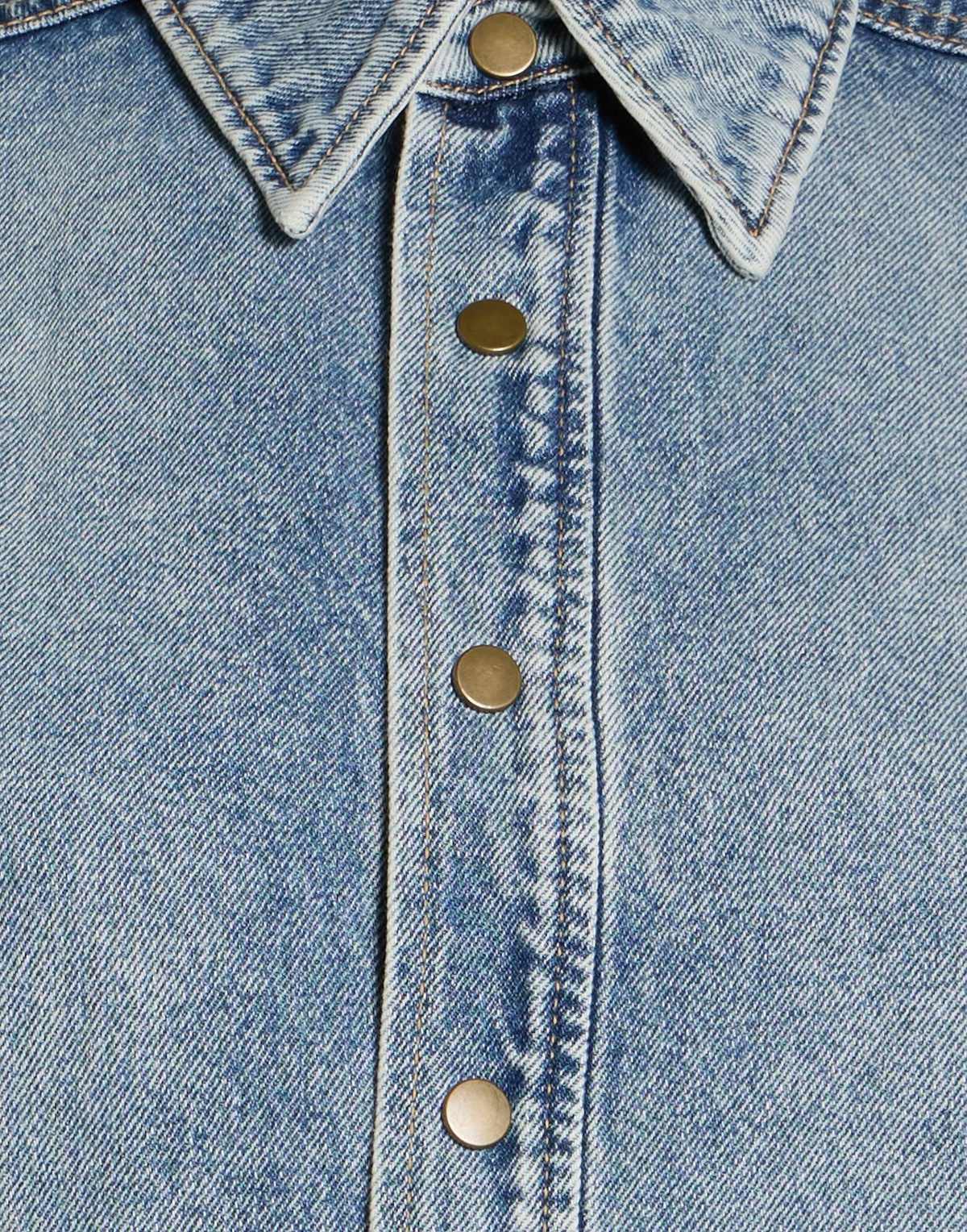 Petar Petrov Womens Denim shirt in Blue