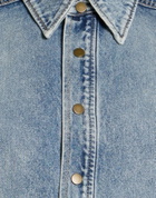 Petar Petrov Womens Denim shirt in Blue