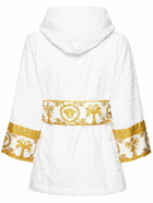 VERSACE - Short Cotton Bathrobe