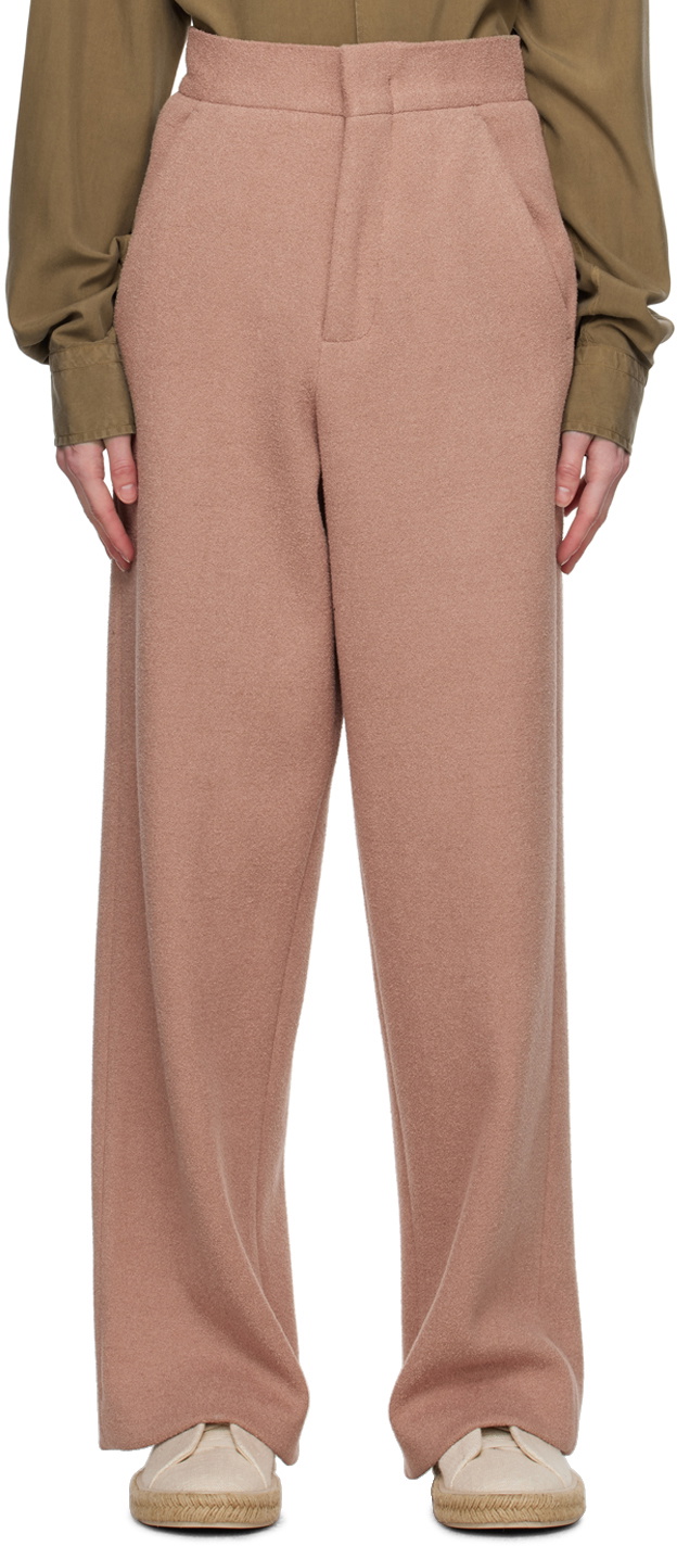 ZEGNA Pink Unlined Trousers
