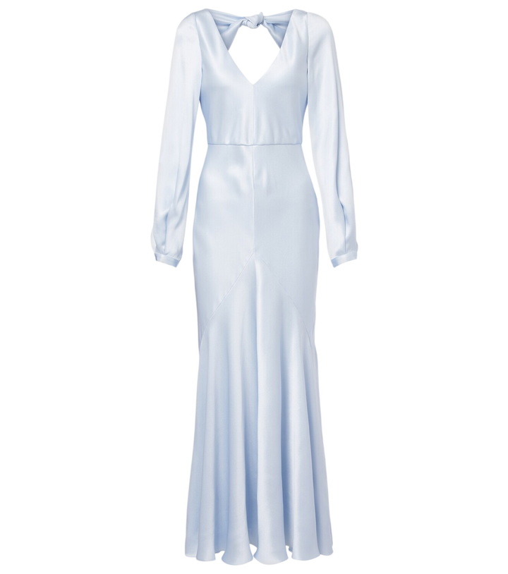 Photo: Gabriela Hearst Silk satin maxi dress