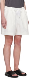 Studio Nicholson Off-White Karya Shorts