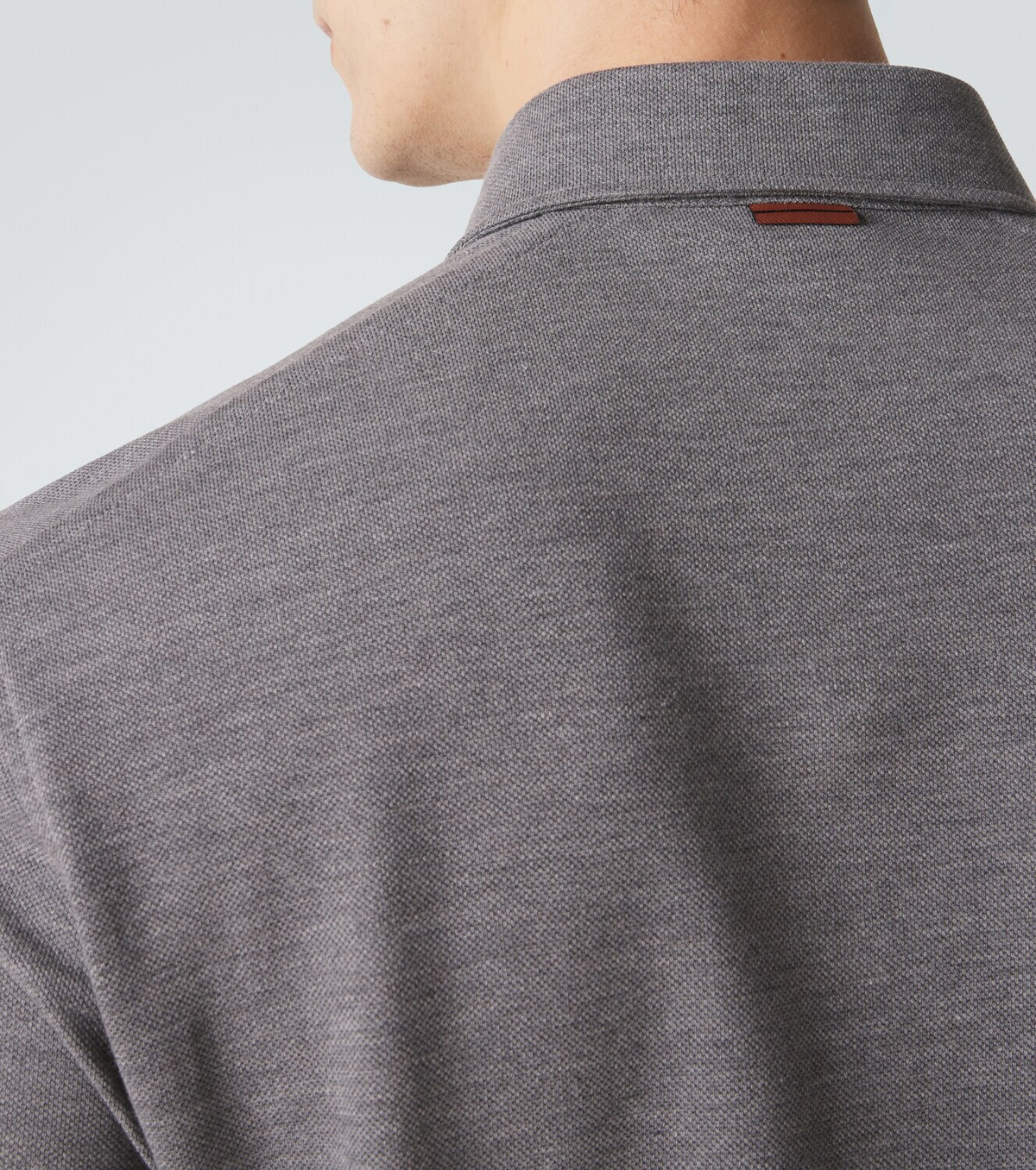 Zegna Cotton piqué polo shirt