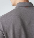 Zegna Cotton piqué polo shirt