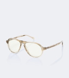 Brunello Cucinelli Sartorial Sunset aviator glasses