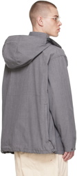 Engineered Garments Gray Hooded Jacket