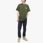 Edwin Men's Sunny Days T-Shirt in Kombu Green