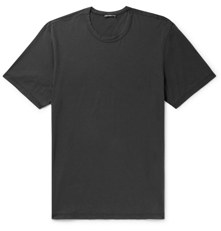 Photo: James Perse - Lotus Slim-Fit Cotton-Jersey T-Shirt - Gray
