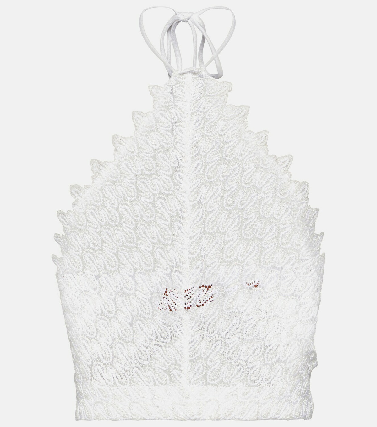 Missoni Mare Crochet-knit halterneck crop top