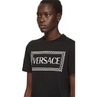Versace Black 90s Logo T-Shirt