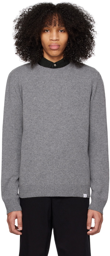 Photo: NORSE PROJECTS Gray Sigfred Sweater