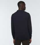 Lardini - Wool, cashmere and silk polo sweater