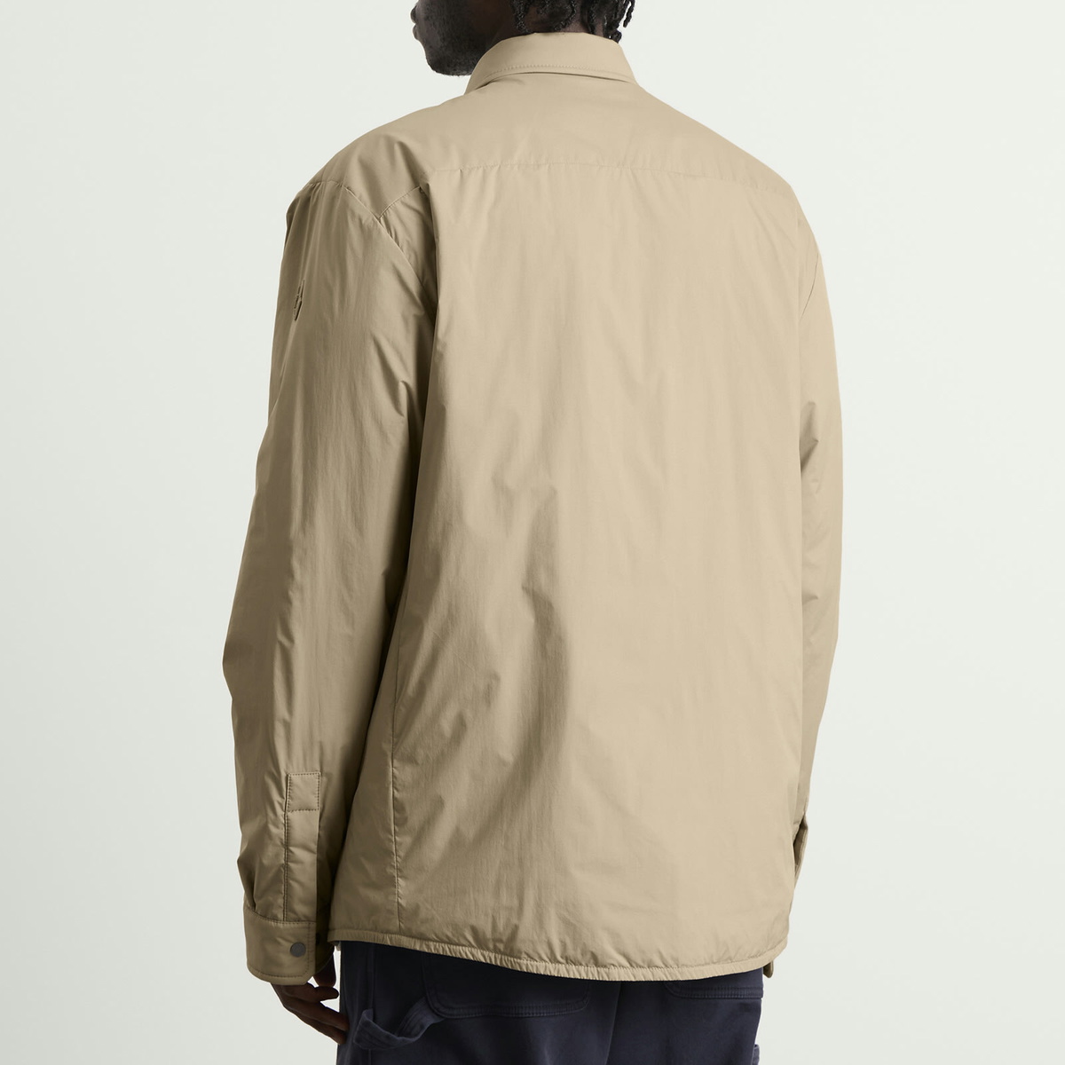 Moncler Men's Revoline Shirt Jacket in Beige