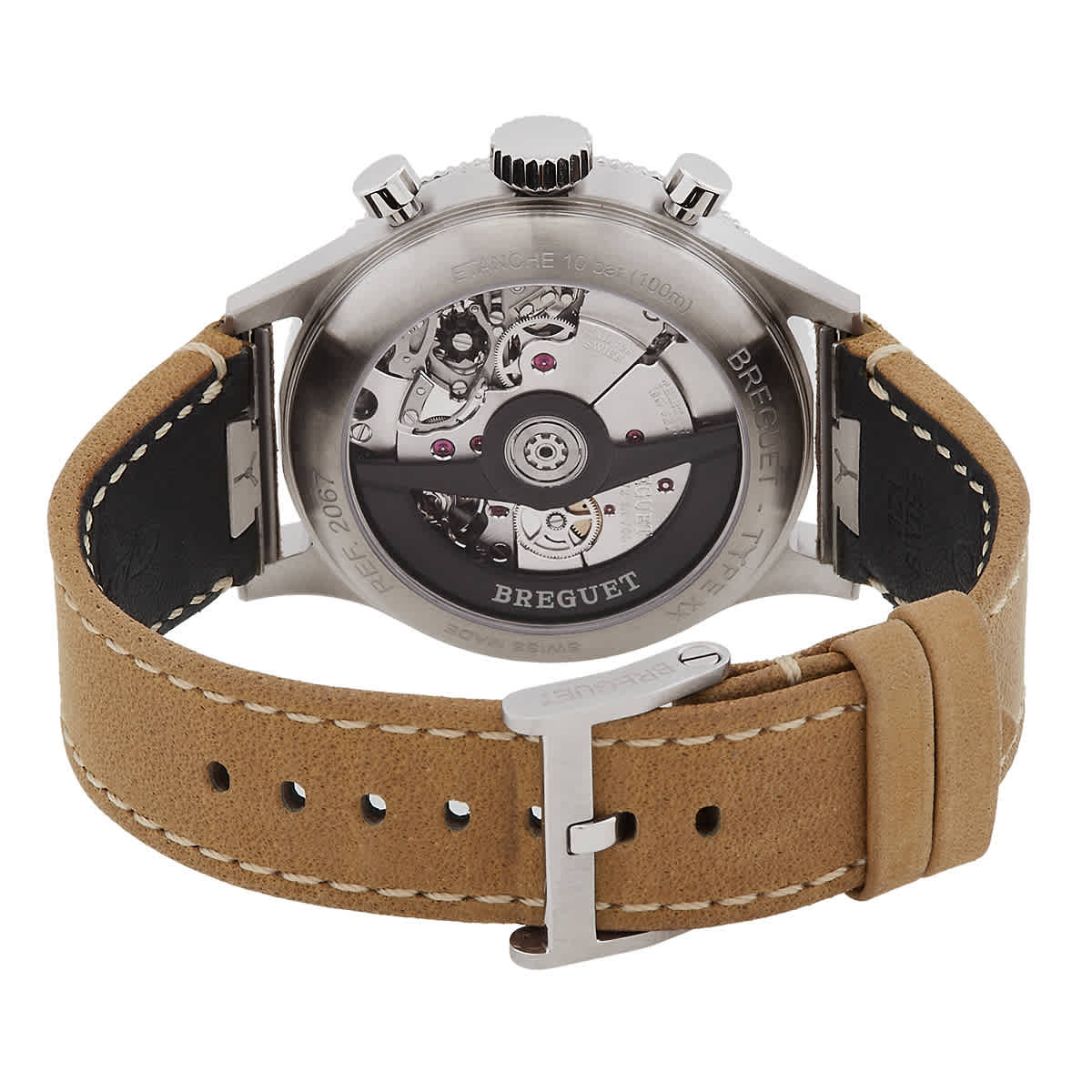 Breguet Type XX Chronograph Automatic Black Dial Mens Watch 2067ST/92/3WU