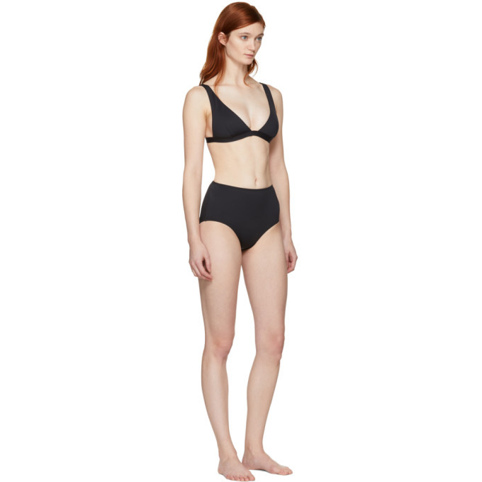 Her Line Black Audrey Bikini Top