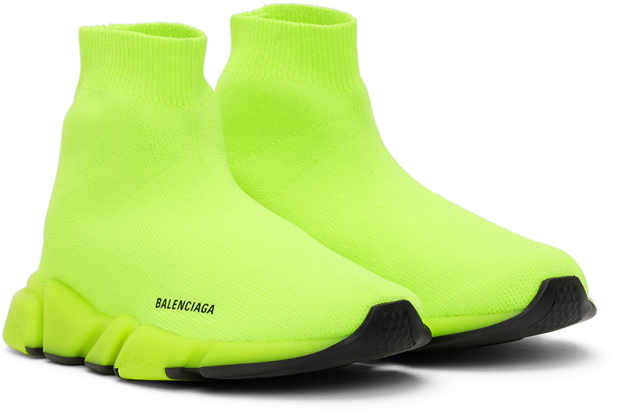 Balenciaga Kids Kids Yellow Speed Sneakers