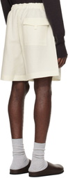 Studio Nicholson White Starboard Shorts