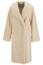 STAND STUDIO nicole faux fur coat Beige
